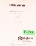 Pratt & Whitney-Pratt Whitney 2C Hole Grinder Instructions Manual-2C-01